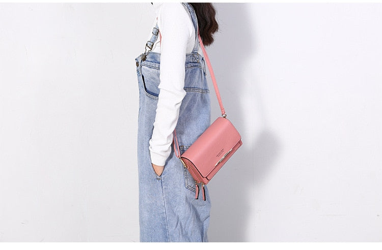 Women's Pu Leather Handbags Female Multifunctional Large Capacity Shoulder bags Fashion Crossbody Bags For Ladies Phone Purse The Clothing Company Sydney