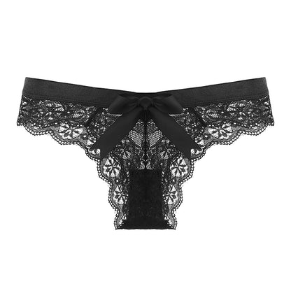 3 Pack Lace Panties Low-waist Underwear Thong G String Breathable T-back Lingerie - The Clothing Company Sydney
