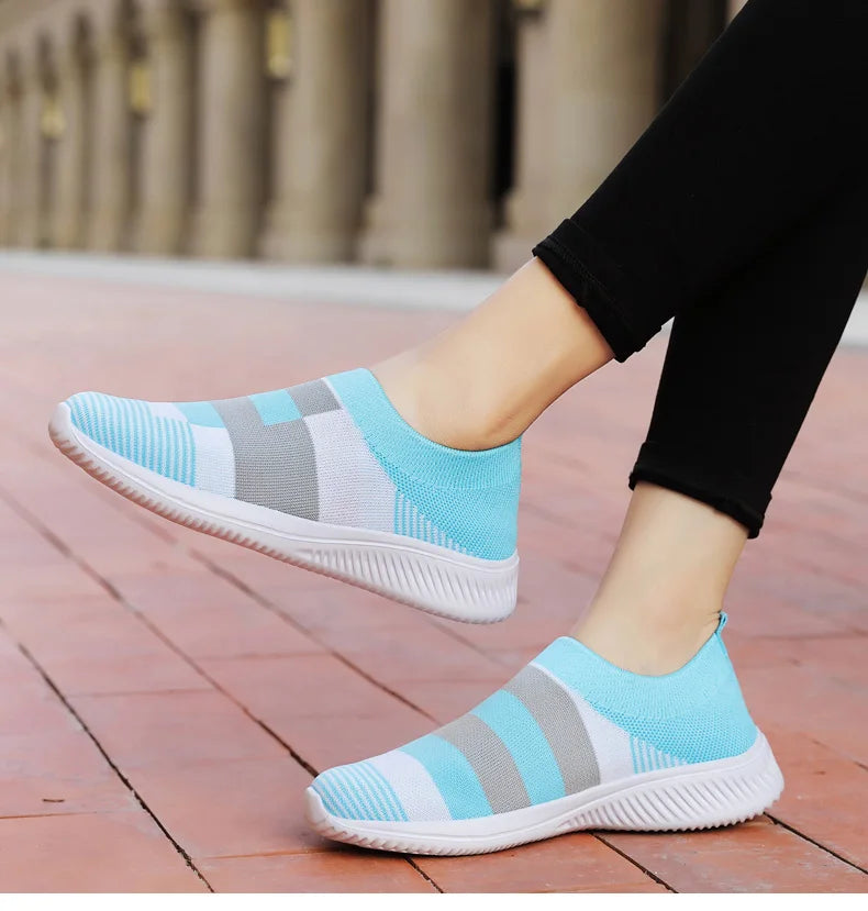 Women's Casual Knitted Sneakers The Clothing Company Sydney