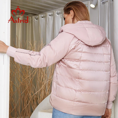 Women's Autumn coat Outwear trend Jacket Short Parkas Padded casual Warm Plus size Jacket - The Clothing Company Sydney