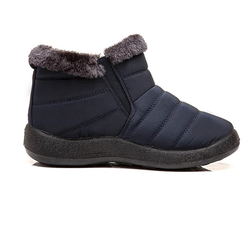 Women's Thick Plush Snow Boots Winter Waterproof Non-slip Platform Ankle Boots Women Warm Cotton Padded Shoes The Clothing Company Sydney