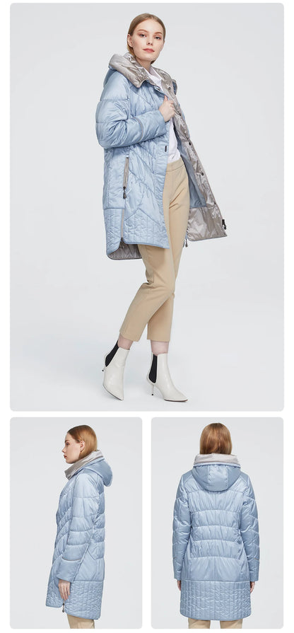 Winter women's coat Casual Parkas Hooded Coats Plus Size Jacket - The Clothing Company Sydney