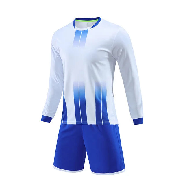 Long sleeve Customised Football Kits Kids Adult Soccer Jerseys Set Training Uniforms Sport Sets The Clothing Company Sydney