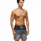 Summer Mens Swim Shorts Beach Quick Dry Printing Swimsuit Plus Size Mesh Liner Surfing Gym Board Shorts