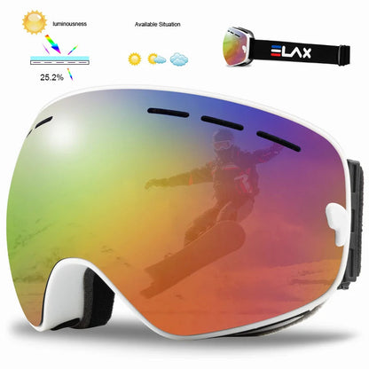 Double Layers Anti-Fog Snow Ski Goggles The Clothing Company Sydney