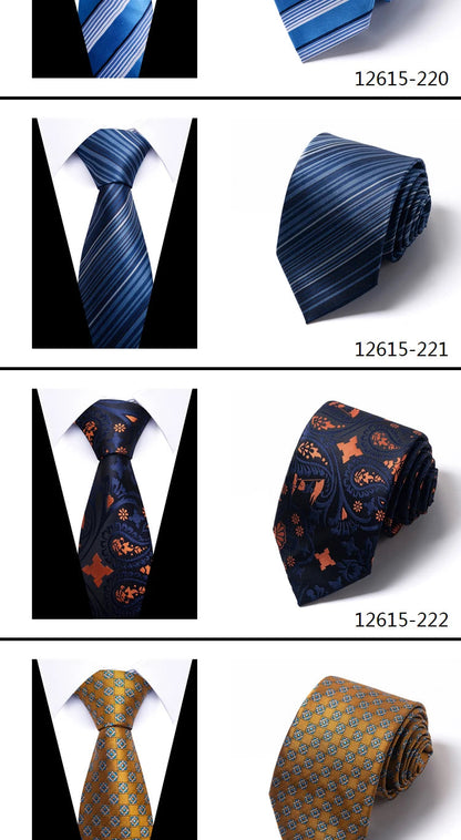 Men's Woven 8 cm Necktie Wedding Accessories Party Office Wear The Clothing Company Sydney