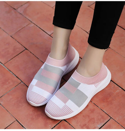 Women's Casual Knitted Sneakers The Clothing Company Sydney