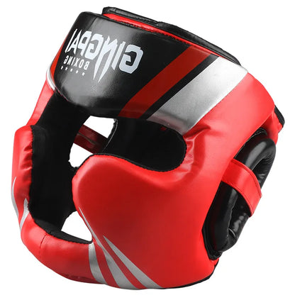 Boxing MMA Safety Helmet Head Gear Protectors Adult Teenage Training Headgear Muay Thai Kickboxing Full-covered Helmet Headgear The Clothing Company Sydney