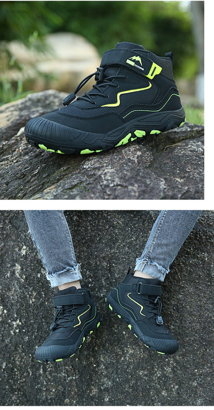 Autumn Hiking Shoes Kids Outdoor Sneakers Boys Girls Ankle Trekking Shoes Children Winter Hiking Boots Breathable Anti-Slip Shoe The Clothing Company Sydney