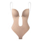 Women's Plunging Deep V-Neck Strapless Backless Bodysuit Seamless Thong Full Body Shapewear for Wedding Party Body Shaper The Clothing Company Sydney