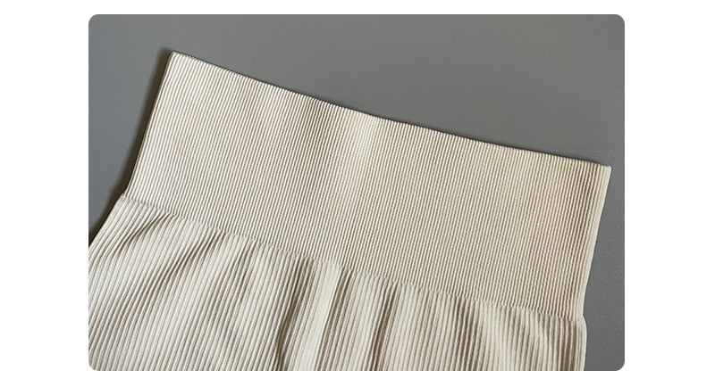 Ribbed Yoga Clothing Sets Women High Waist Leggings And Top Two Piece Set Seamless Tracksuit Fitness Workout Outfits Gym Wear The Clothing Company Sydney