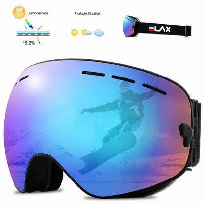 Double Layers Anti-Fog Snow Ski Goggles The Clothing Company Sydney