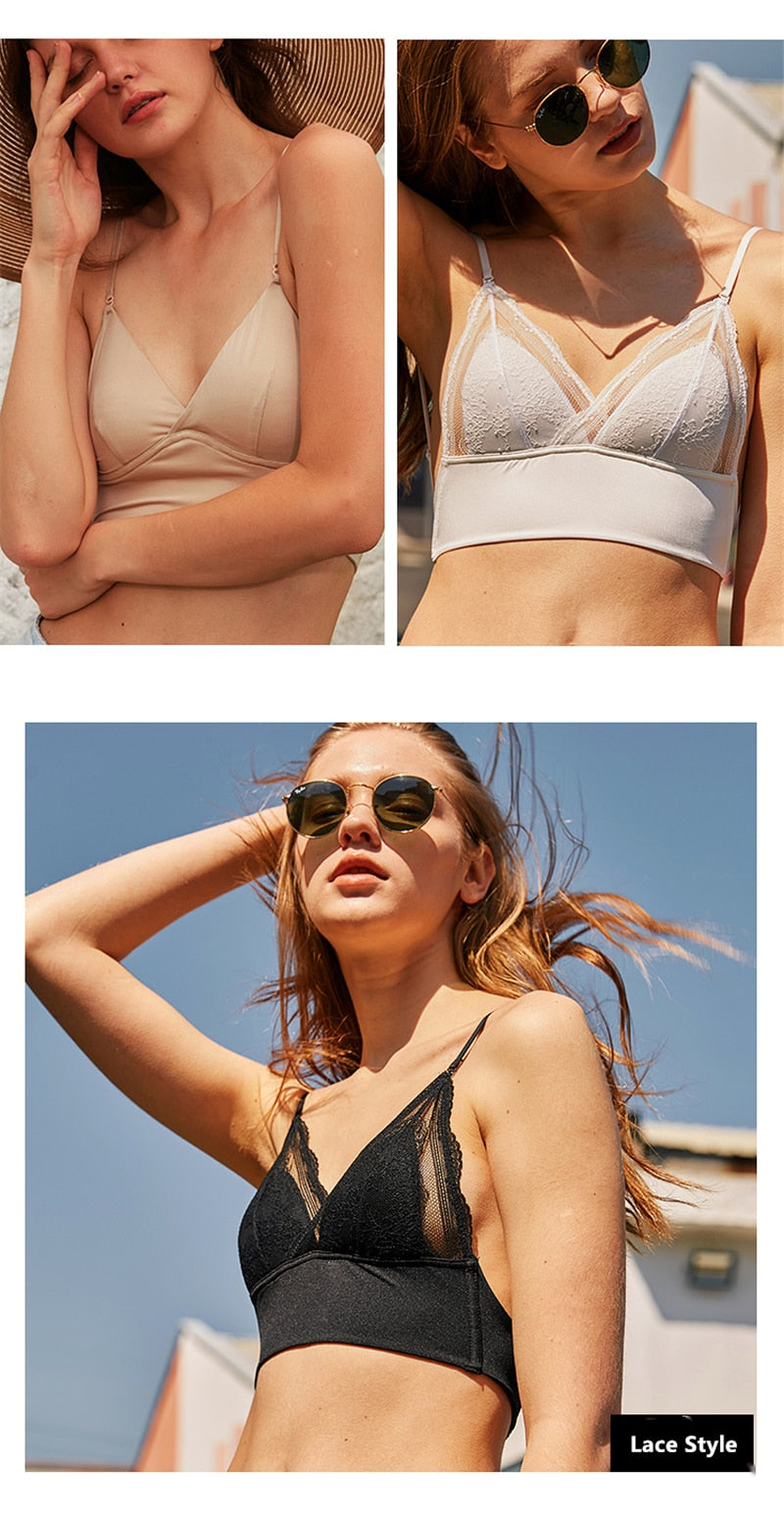 3 Styles Bra Open Back Wireless Underwear U-Shape Big Backless Lingerie Bralette The Clothing Company Sydney