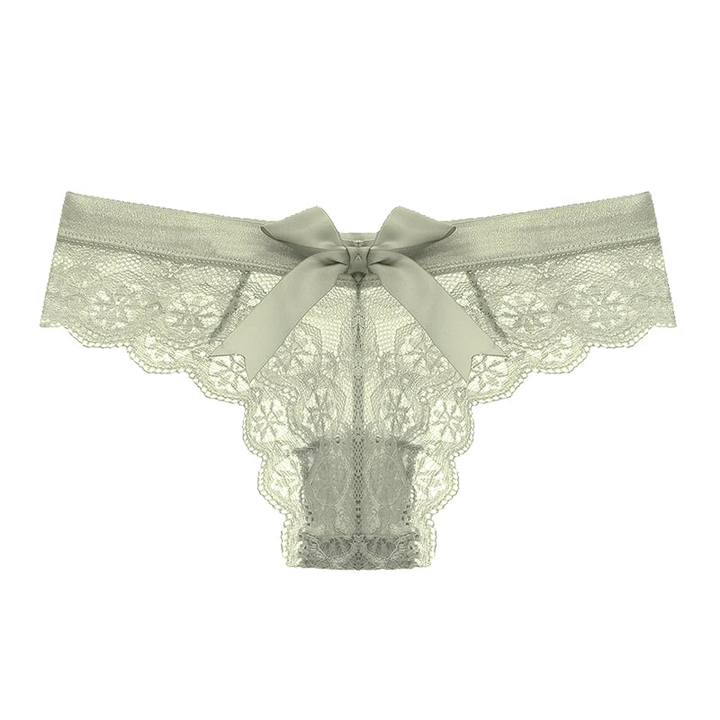 3 Pack Lace Panties Low-waist Underwear Thong G String Breathable T-back Lingerie - The Clothing Company Sydney