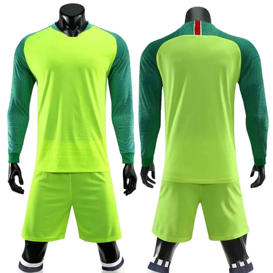 Mens Womens Kids Long Sleeve Soccer Jersey Set Custom Football Jerseys Uniform Team Kit blank Football Set The Clothing Company Sydney