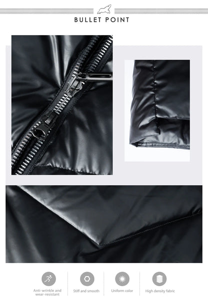 Women's Hooded Winter jacket fashion casual slim long warm cotton coat ladies parkas - The Clothing Company Sydney