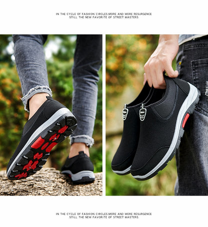Summer Men's Shoes Lightweight Sneakers Fashion Casual Walking Shoes Breathable Slip on Mens Loafers The Clothing Company Sydney