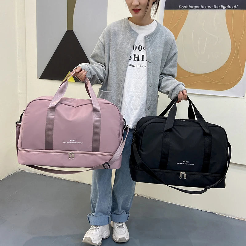 Women Handbag's Nylon New Luggage Bags Crossbody Bag Men's Travel Bag  Ladies Fashion Shoulder Duffel Bag - The Clothing Company Sydney