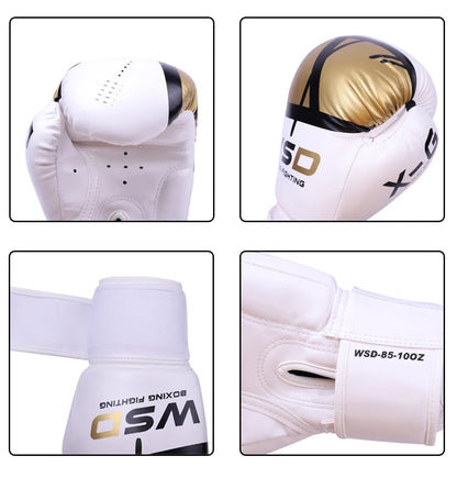 Kick Boxing Gloves for Men Women PU Karate Muay Thai Guantes De Boxeo Free Fight MMA Sanda Training Adults Kids Equipment The Clothing Company Sydney