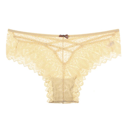 Women's Panties Lace Underwear Sexy Low-Waist Briefs Hollow Out G String Underpants Lingerie The Clothing Company Sydney