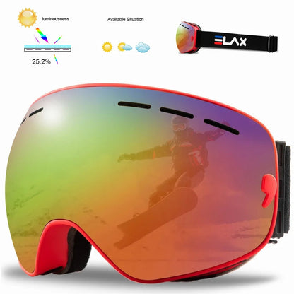 Double Layers Anti-Fog Snow Ski Goggles The Clothing Company Sydney