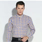 English Style Plaid Checked Cotton Men Shirts Without Pocket Long Sleeve Versatile Casual Standard-fit Button-down Gingham Shirt The Clothing Company Sydney