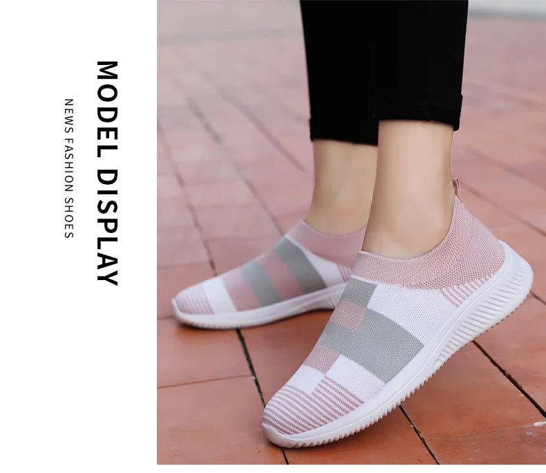 Women's Casual Knitted Sneakers The Clothing Company Sydney