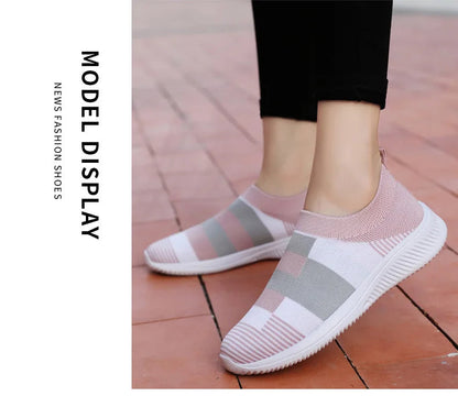 Women's Casual Knitted Sneakers The Clothing Company Sydney