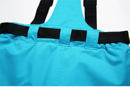 Men Women Snow Suit Wear Snowboarding Clothing Winter Warm Waterproof Outdoor Ski Set Jackets + Strap Pants - The Clothing Company Sydney