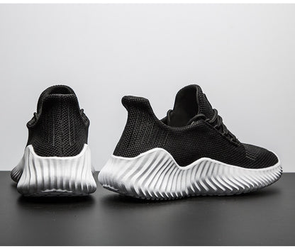 Fashion Sneakers Men's Classic Male Casual Shoes Breathable Mesh Gym Training Athletic Outdoor Shoes Lace Up Sneakers The Clothing Company Sydney