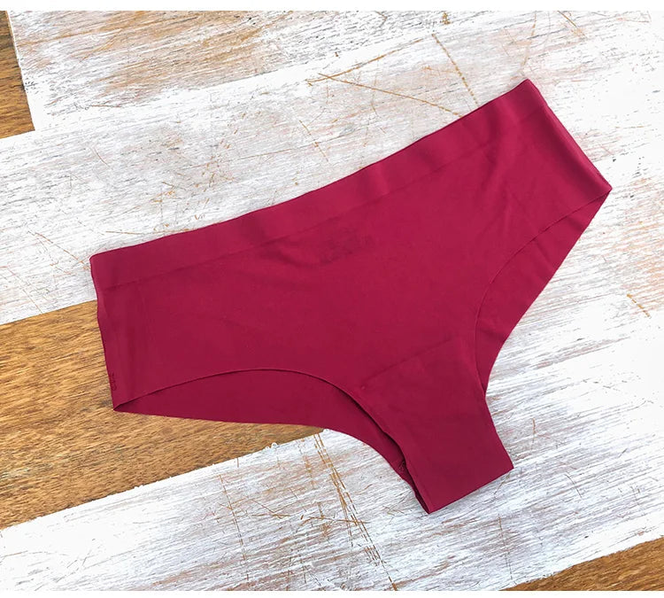3 Pack Seamless Women's Panties Sports Breathable Underwear Girls Comfortable Briefs Lingerie Satin Underpants The Clothing Company Sydney
