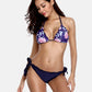 Women's Low Waist Bikini Set Vintage Polka Dot Print Swimwear Bandage Swimsuit Retro Floral Bathing Suit Beachwear - The Clothing Company Sydney