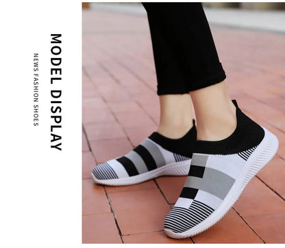 Women's Casual Knitted Sneakers The Clothing Company Sydney