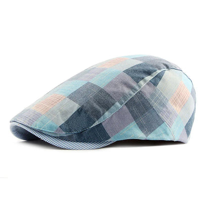 Men Autumn Peaked Cap Women Retro Style Pattern Beret Outdoor Casual Fashion Trend Forward Ivy Newsboy Hat - The Clothing Company Sydney