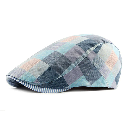 Men Autumn Peaked Cap Women Retro Style Pattern Beret Outdoor Casual Fashion Trend Forward Ivy Newsboy Hat - The Clothing Company Sydney