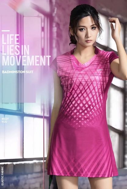 2 Piece Women's Sports Dress and Inner shorts Ladies Tennis Dresses With Shorts Badminton Golf Netball Volleyball Clothes Gym Running Matching Set Sportswear The Clothing Company Sydney