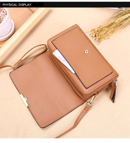 Women's Pu Leather Handbags Female Multifunctional Large Capacity Shoulder bags Fashion Crossbody Bags For Ladies Phone Purse The Clothing Company Sydney
