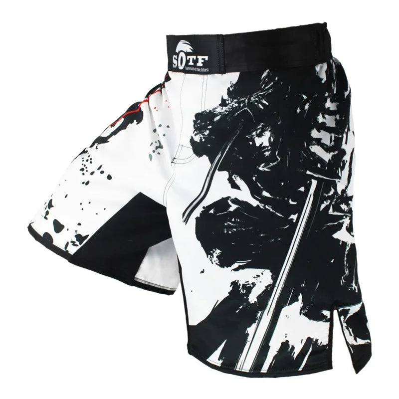 Printed Muay Thai MMA Boxing Fight Shorts - The Clothing Company Sydney