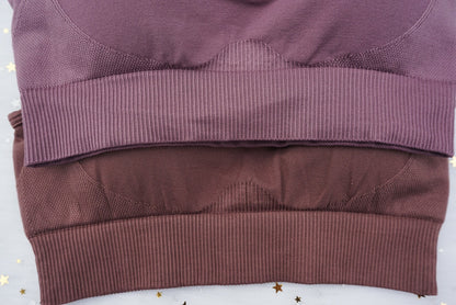 2 Piece Set Workout Gym Clothes For Women Yoga Set Solid Colour Fitness Leggings Sportswear Women's Yoga Wear Sport Bra And Pants The Clothing Company Sydney