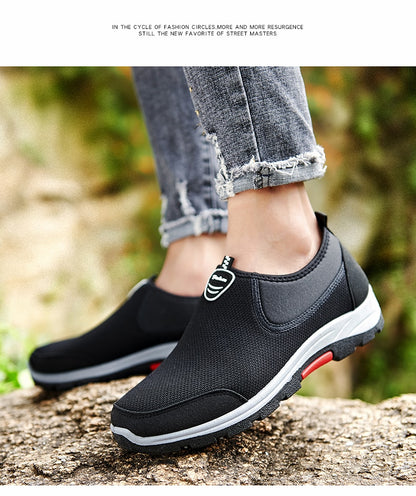 Summer Men's Shoes Lightweight Sneakers Fashion Casual Walking Shoes Breathable Slip on Mens Loafers The Clothing Company Sydney