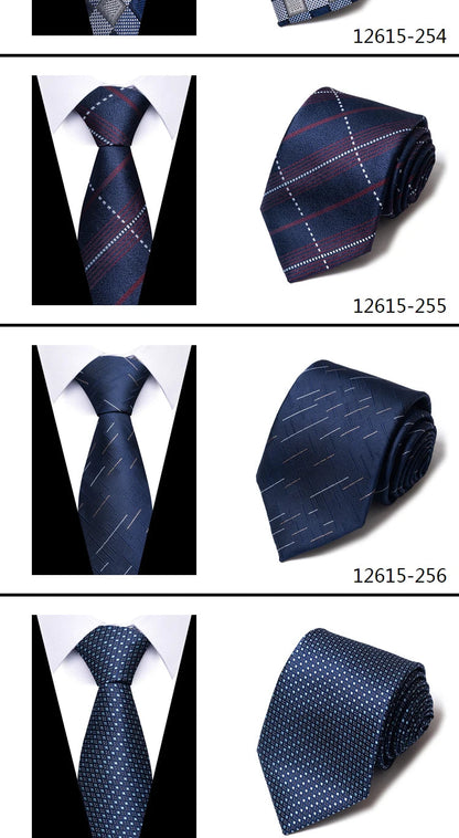Men's Woven 8 cm Necktie Wedding Accessories Party Office Wear The Clothing Company Sydney
