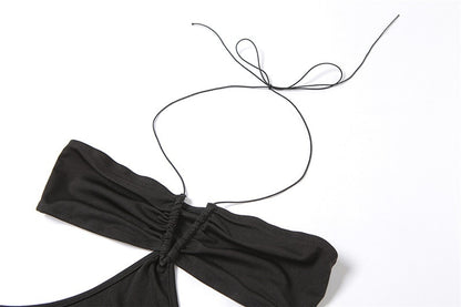 Summer Spaghetti Strap Halter Backless Maxi Dress Elegant Bandage Sleeveless Club Party Dresses Bodycon Dress The Clothing Company Sydney