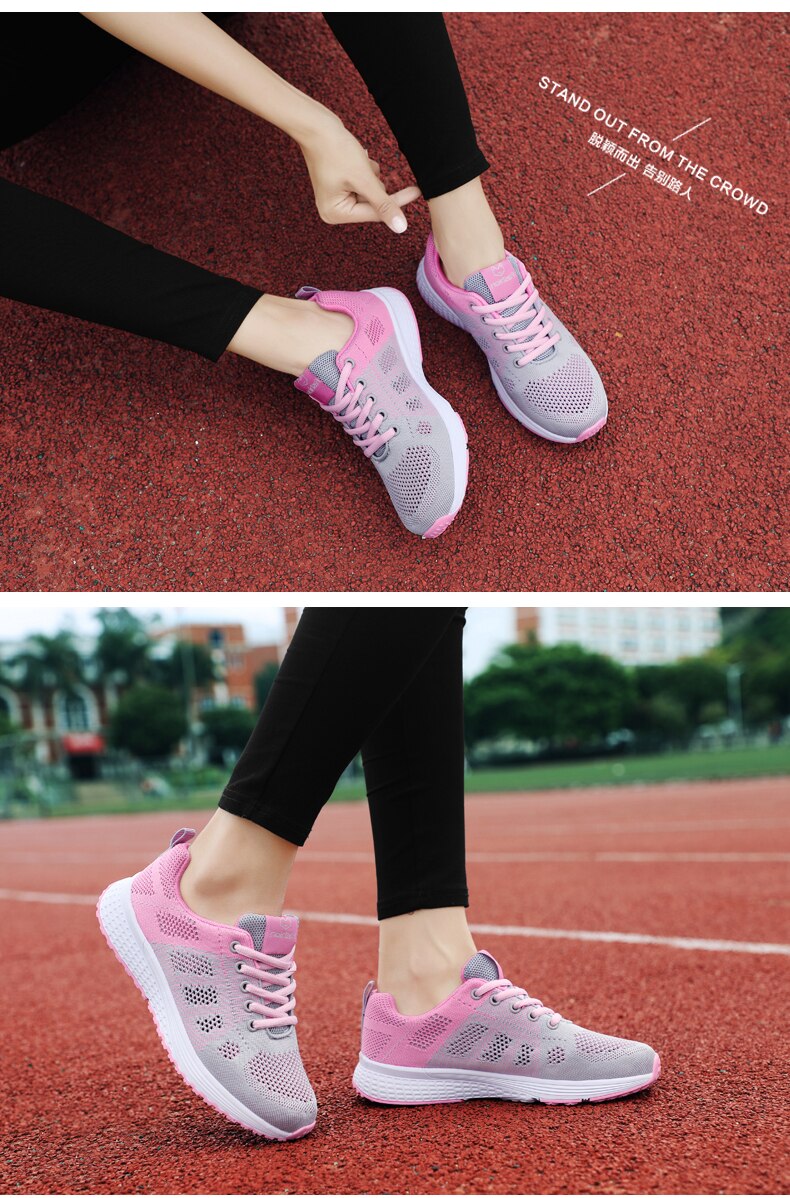 Women's Sport Shoes Sneakers Woman Running Shoes Breathable Antislip Light Flats The Clothing Company Sydney