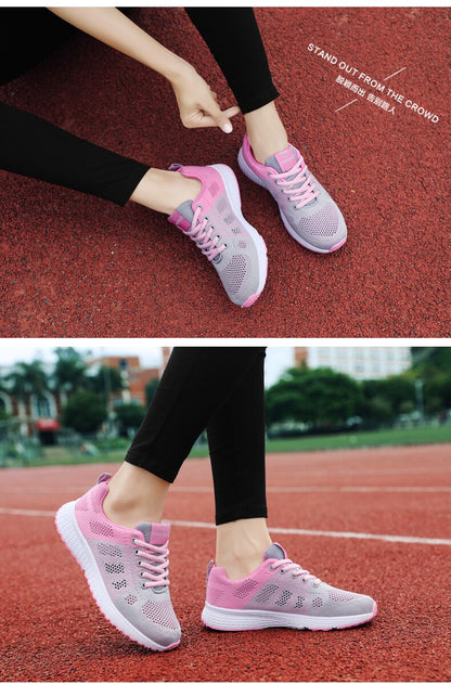 Women's Sport Shoes Sneakers Woman Running Shoes Breathable Antislip Light Flats The Clothing Company Sydney