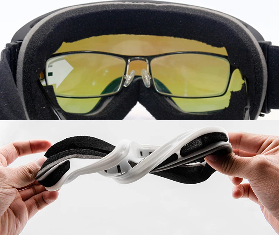 Double Layers Anti-Fog Snow Ski Goggles The Clothing Company Sydney