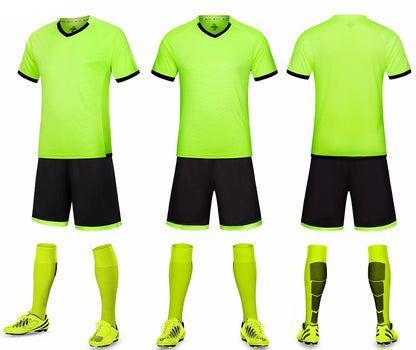 Children Adult Football Jerseys Boys and girls Soccer Clothes Sets youth soccer sets training jersey suit with socks and Shin guards The Clothing Company Sydney
