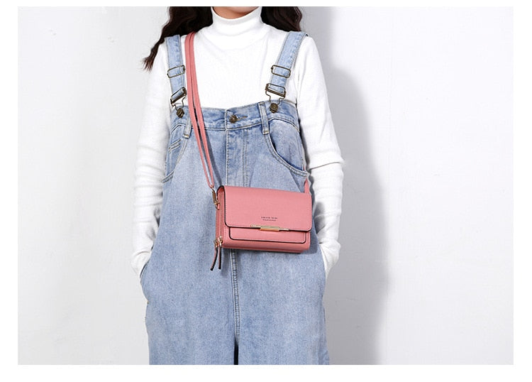 Women's Pu Leather Handbags Female Multifunctional Large Capacity Shoulder bags Fashion Crossbody Bags For Ladies Phone Purse The Clothing Company Sydney