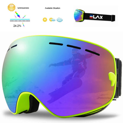 Double Layers Anti-Fog Snow Ski Goggles The Clothing Company Sydney