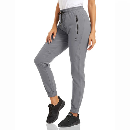 Women's Quick Dry Long Pants Cargo Pants Lady Multi-Zipper Pockets Joggers Sweatpants Hiking Fishing Gym Trousers Work The Clothing Company Sydney
