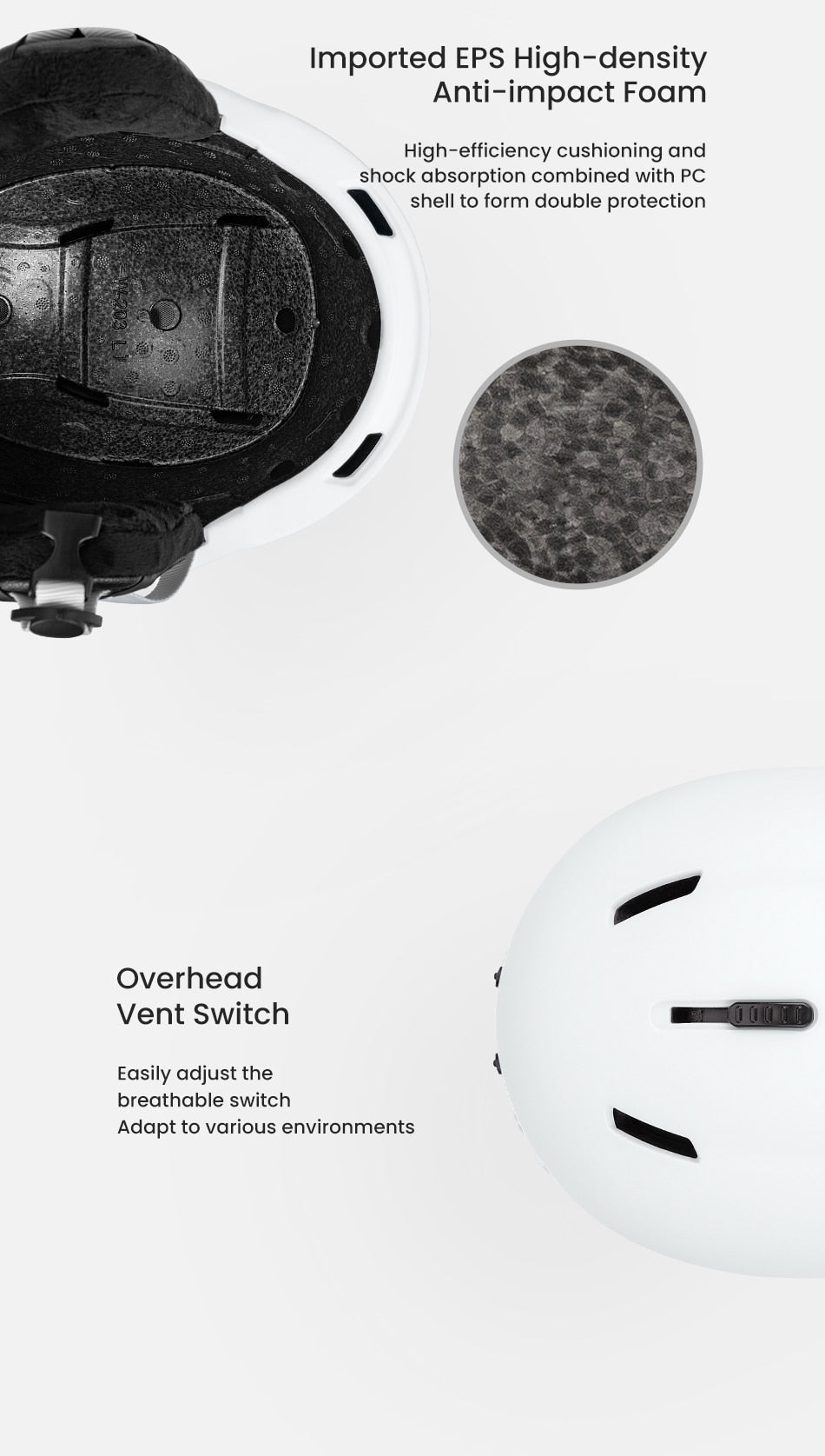 Female Male Ski Helmet Half-covered Anti-impact Snowboard Helmet For Adult and Kids Safety Ski Skateboard Skiing Helmet The Clothing Company Sydney